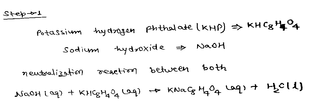 Chemistry homework question answer, step 1, image 1